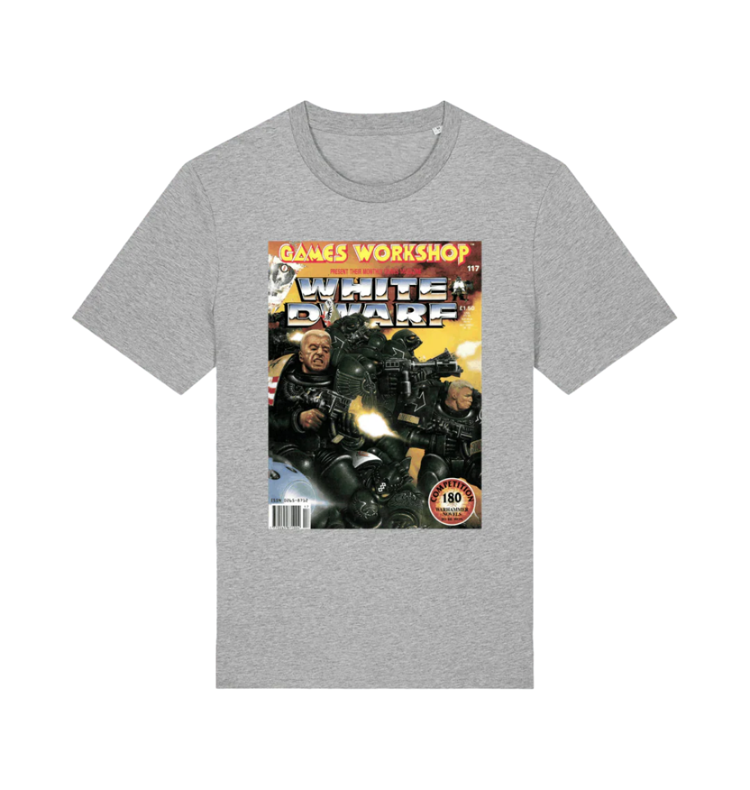 Heather Grey Printed T-shirt